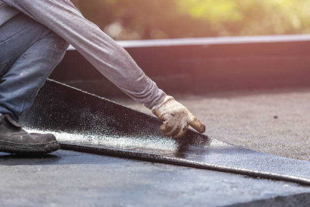 Professional Waterproofing technician working in Clayton, GA